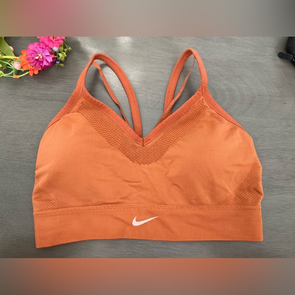 Nike Strappy Sports Bra - Picture 1 of 5